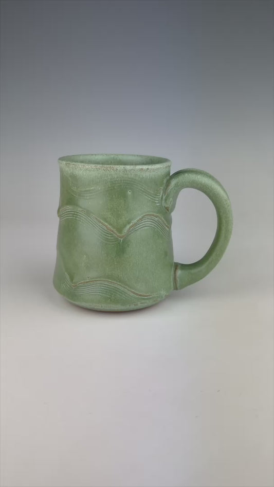 Green Mug Number 6